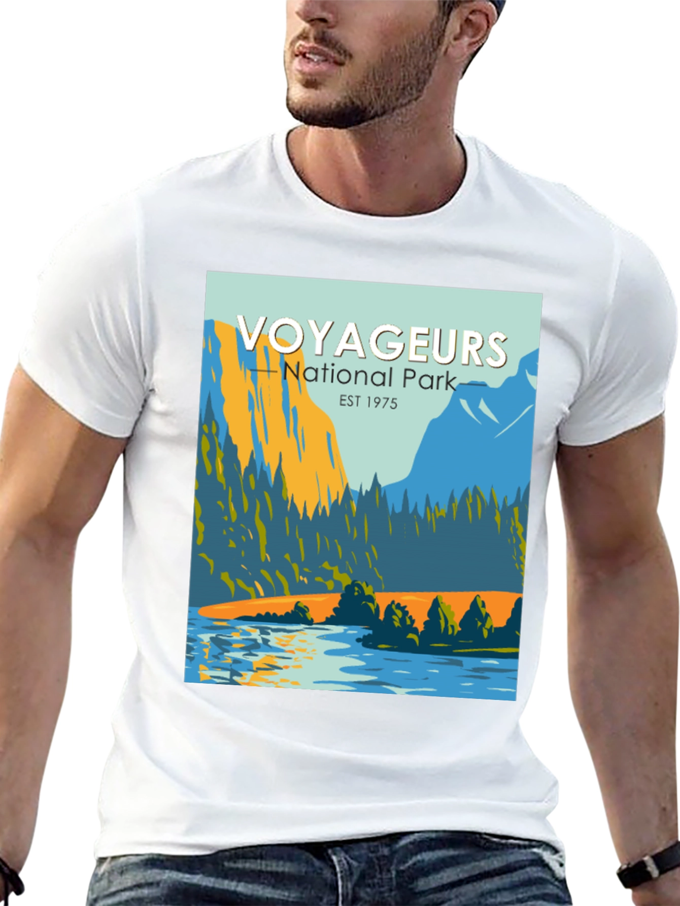 Voyageurs National Park Graphic Tee - Black