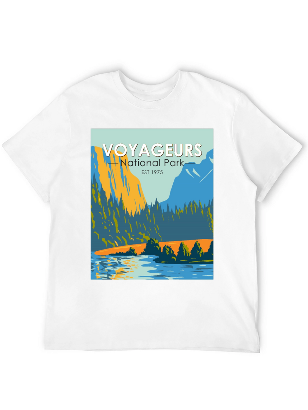 Voyageurs National Park Graphic Tee - Black