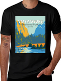 Voyageurs National Park Graphic Tee - Black