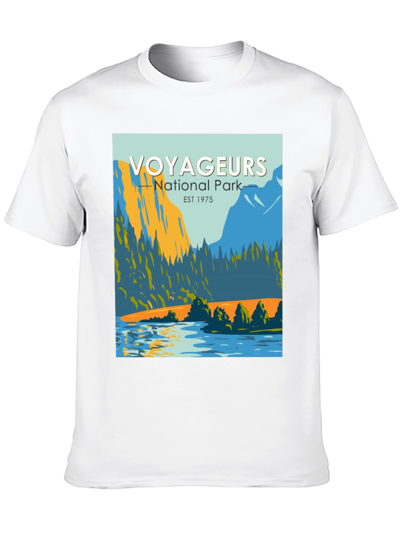 Voyageurs National Park Graphic Tee - Black