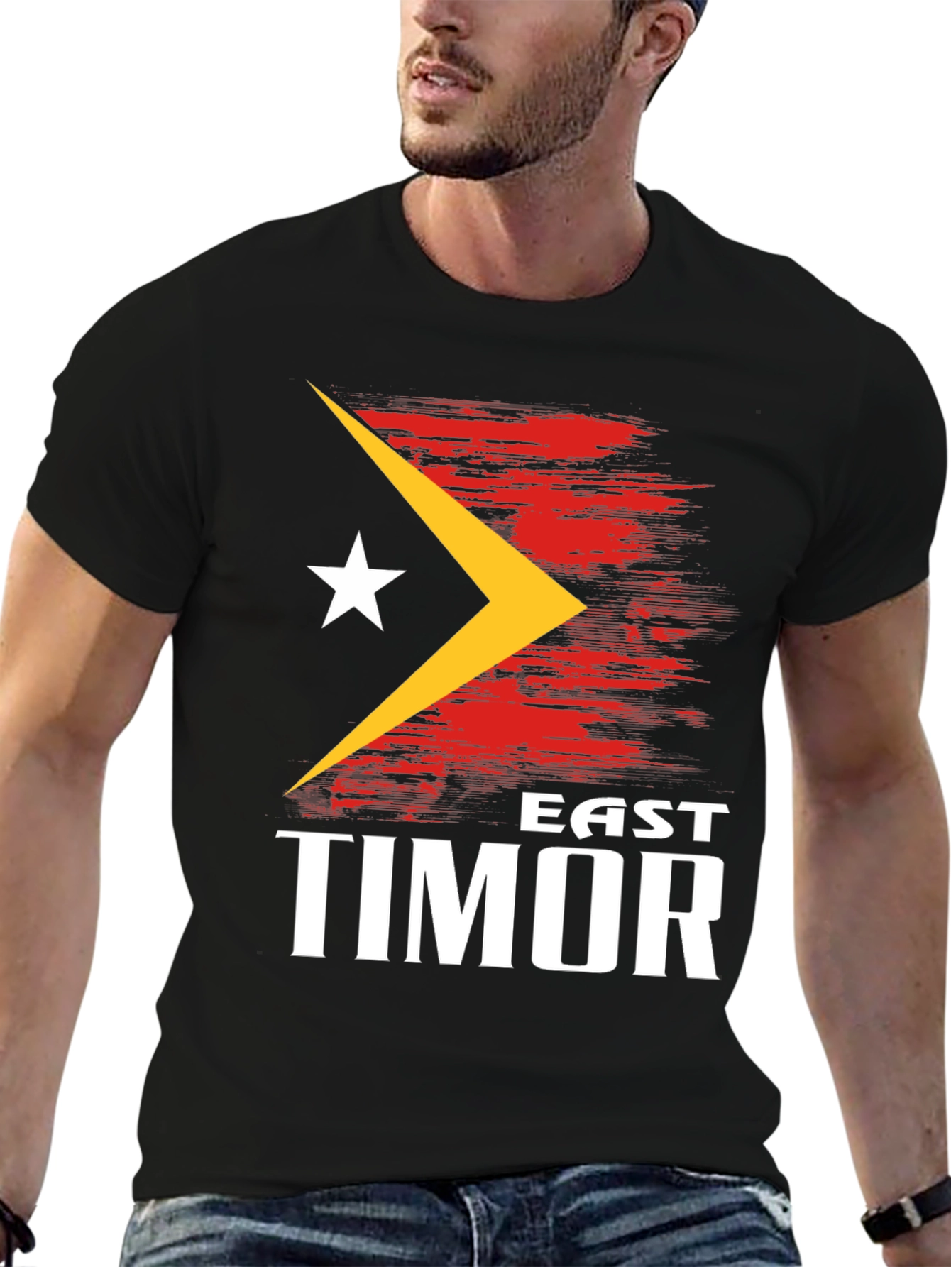 East Timor Flag T-Shirt - National Pride Tee