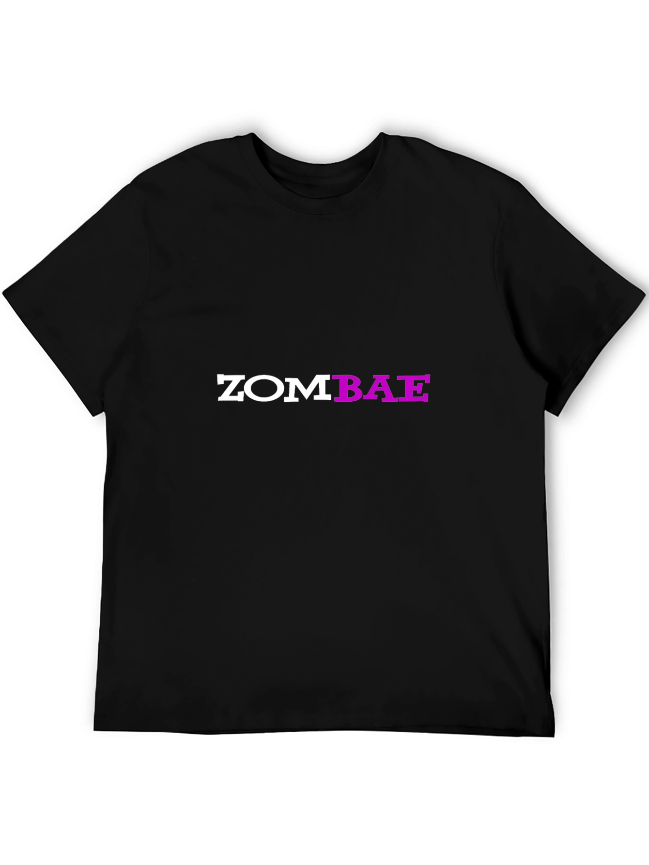 Zombae Graphic Tee - Black Cotton T-Shirt