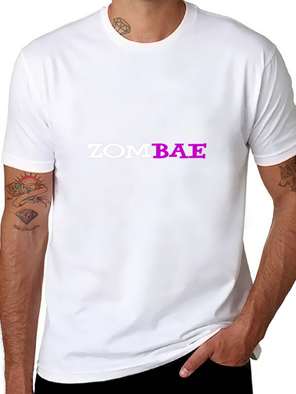 Zombae Graphic Tee - Black Cotton T-Shirt