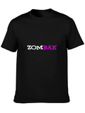 Zombae Graphic Tee - Black Cotton T-Shirt
