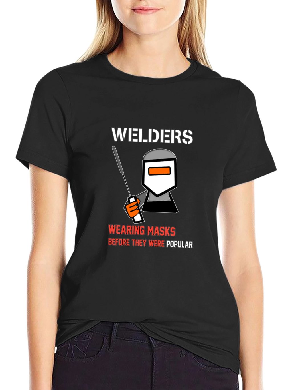 Welders Wearing Masks T-Shirt - Funny Welding Tee