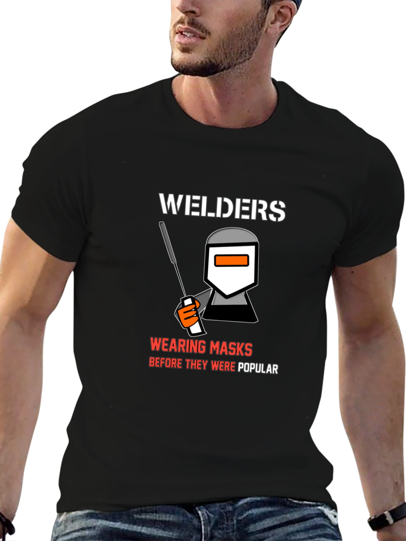Welders Wearing Masks T-Shirt - Funny Welding Tee