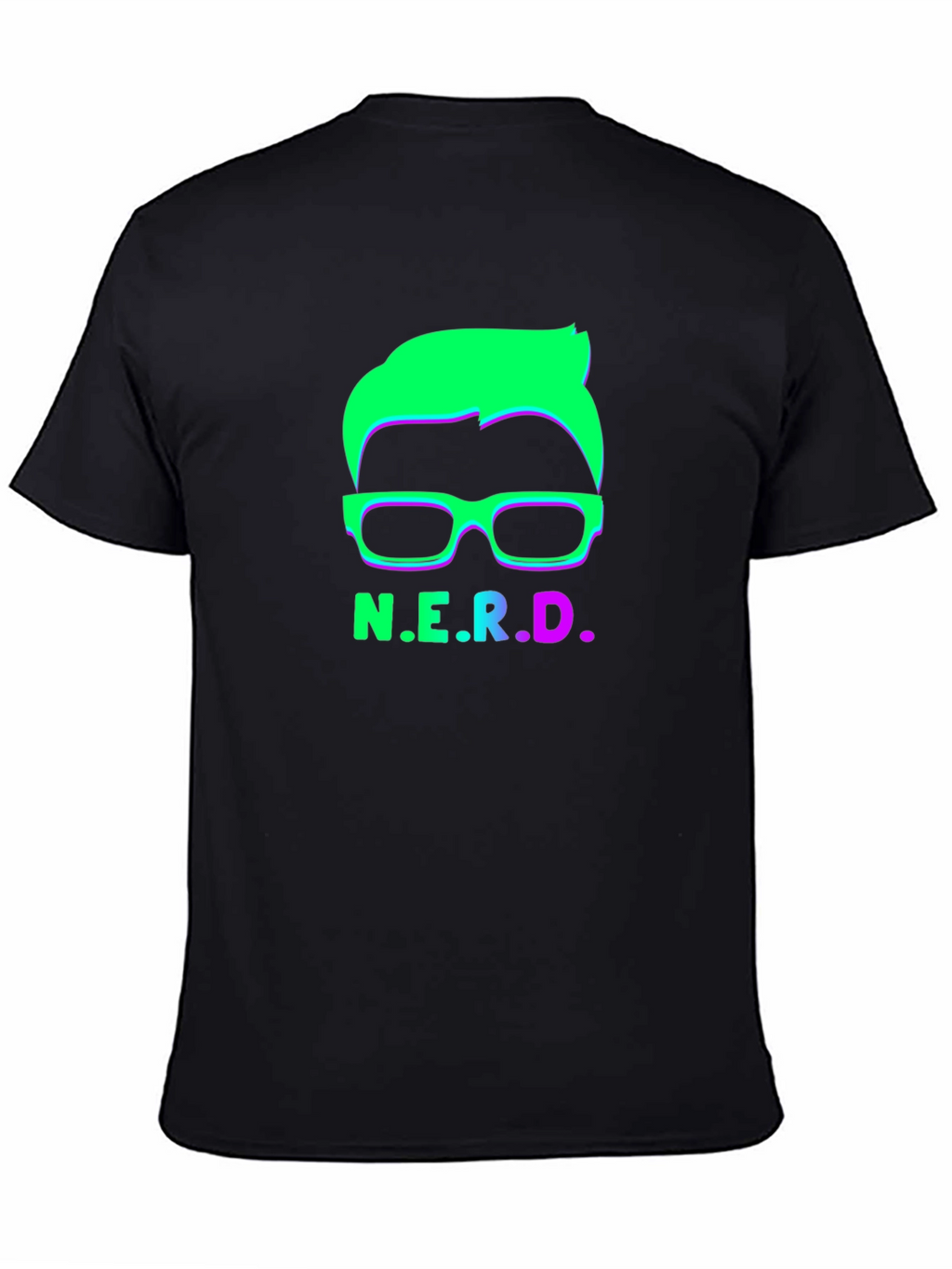 N.E.R.D. Graphic Tee - Bold Neon Design