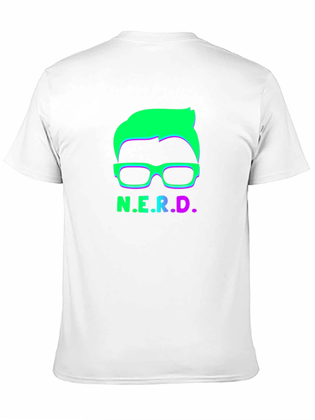 N.E.R.D. Graphic Tee - Bold Neon Design