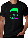 N.E.R.D. Graphic Tee - Bold Neon Design