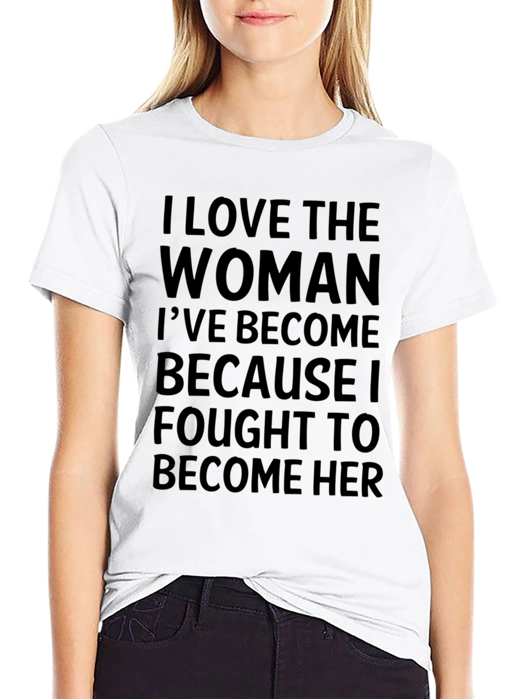 Inspirational Woman T-Shirt - Empowering Message