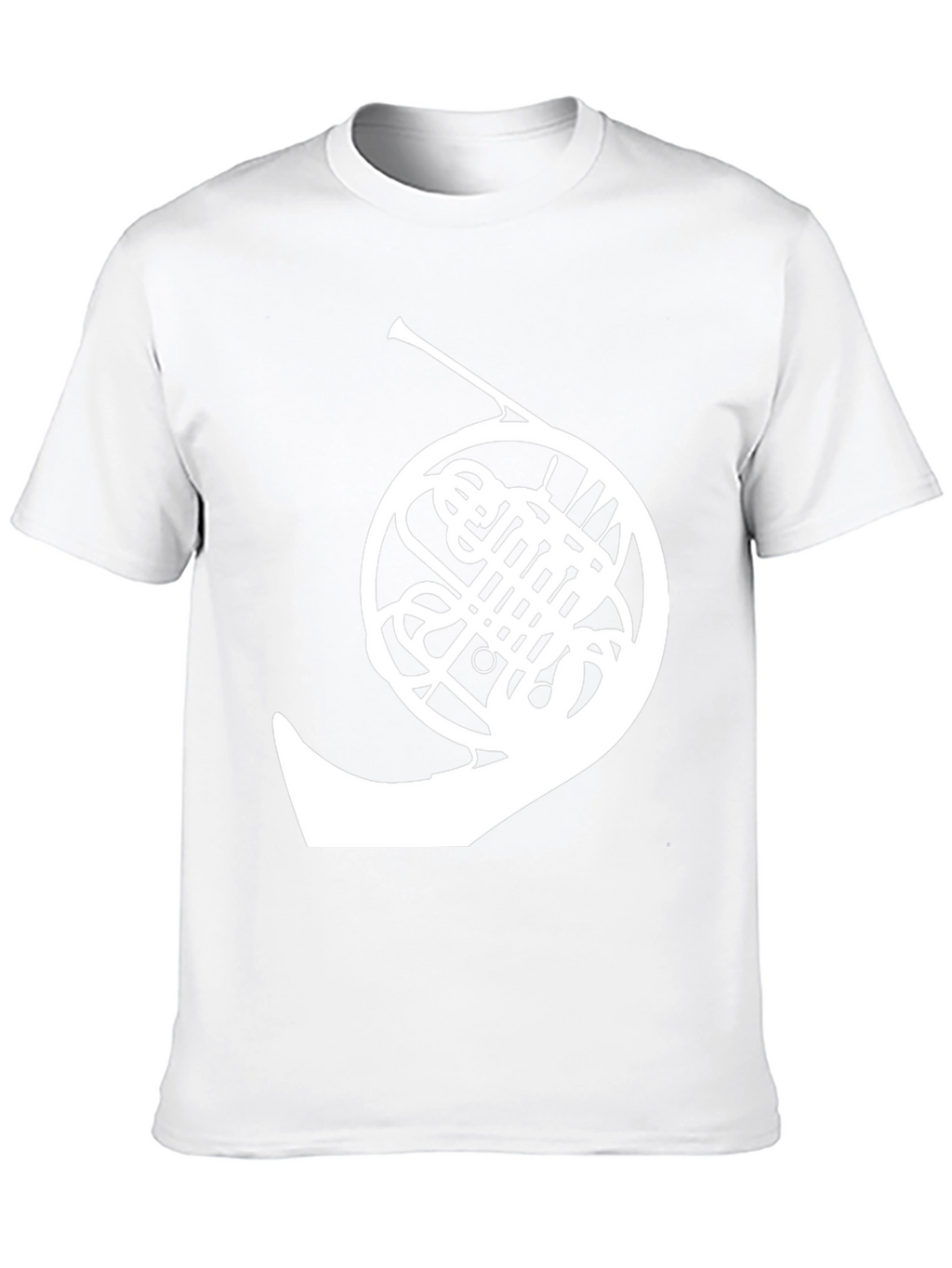 French Horn Graphic T-Shirt - Musician Tee