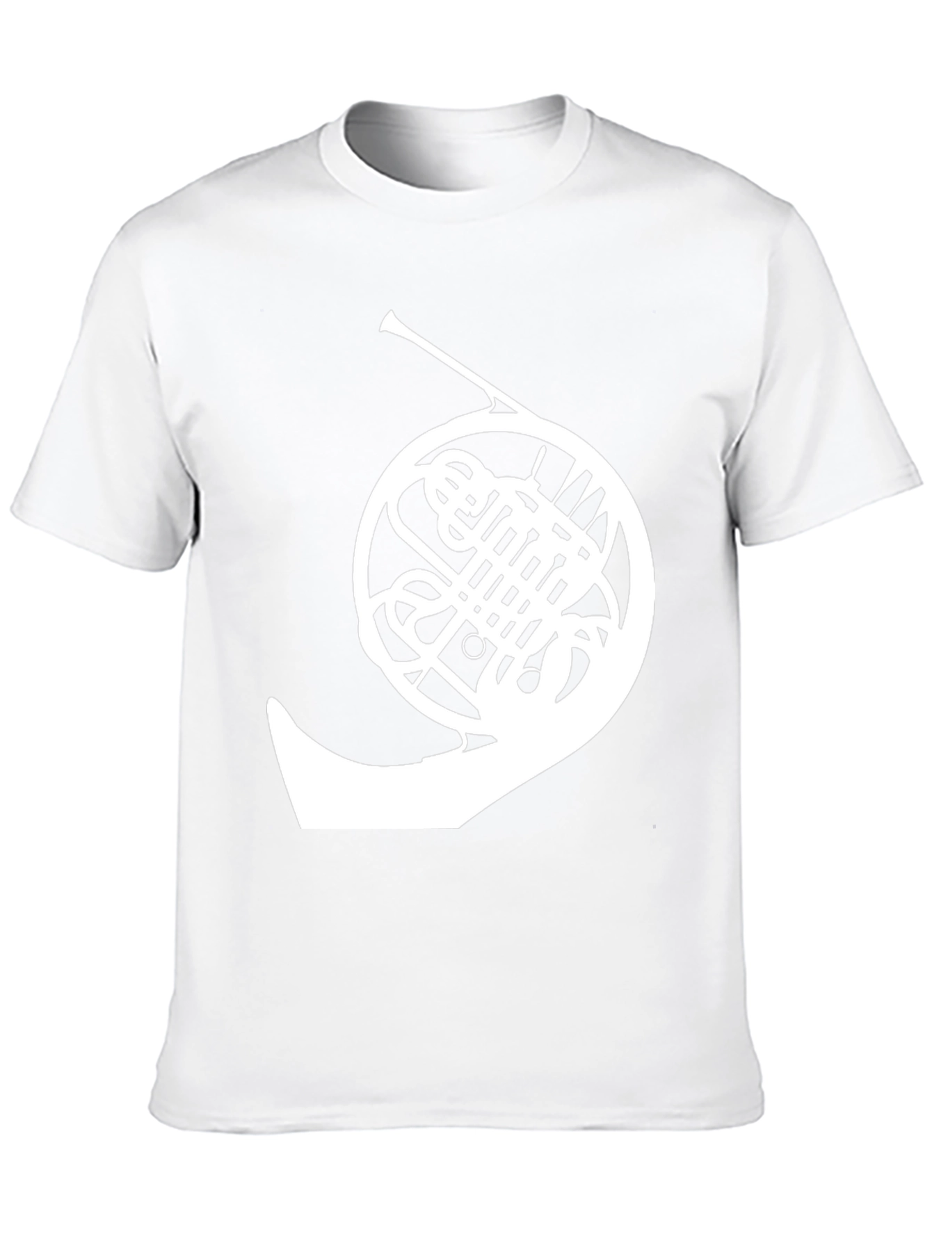 French Horn Graphic T-Shirt - Musician Tee