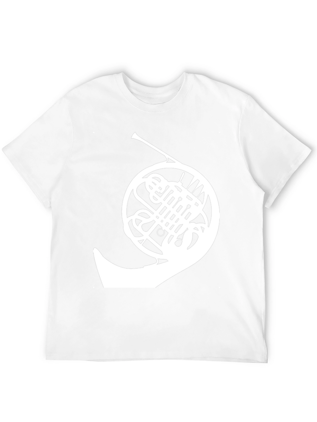 French Horn Graphic T-Shirt - Musician Tee