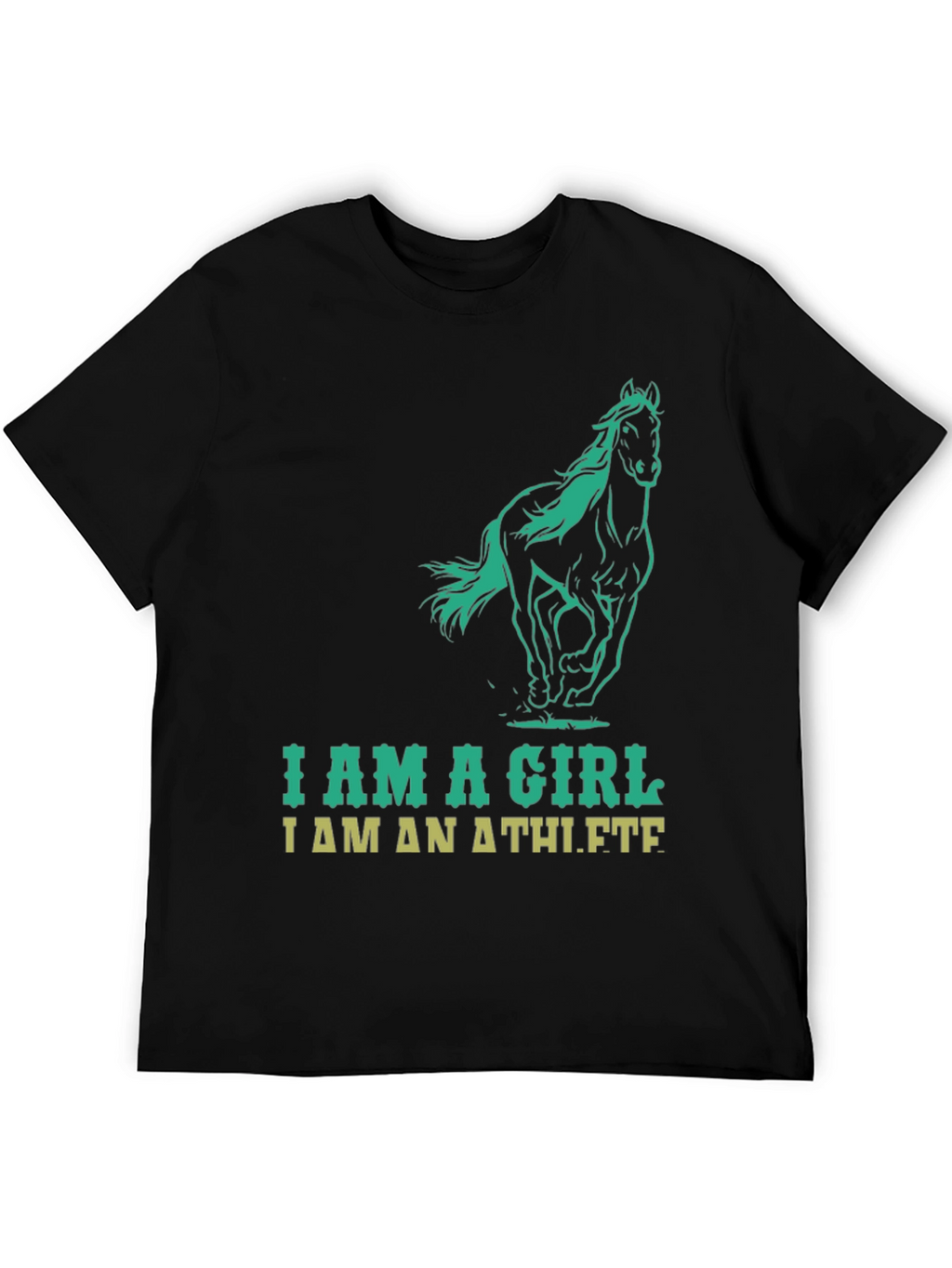 I Am A Girl I Am An Athlete T-Shirt