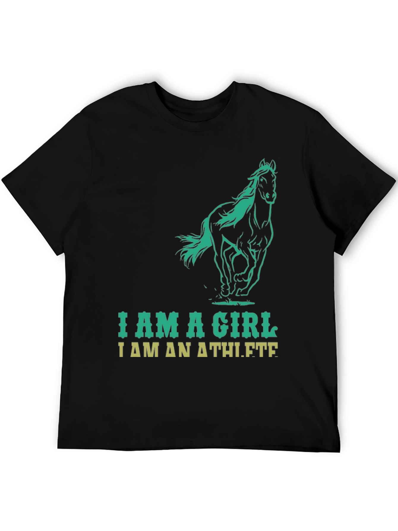 I Am A Girl I Am An Athlete T-Shirt