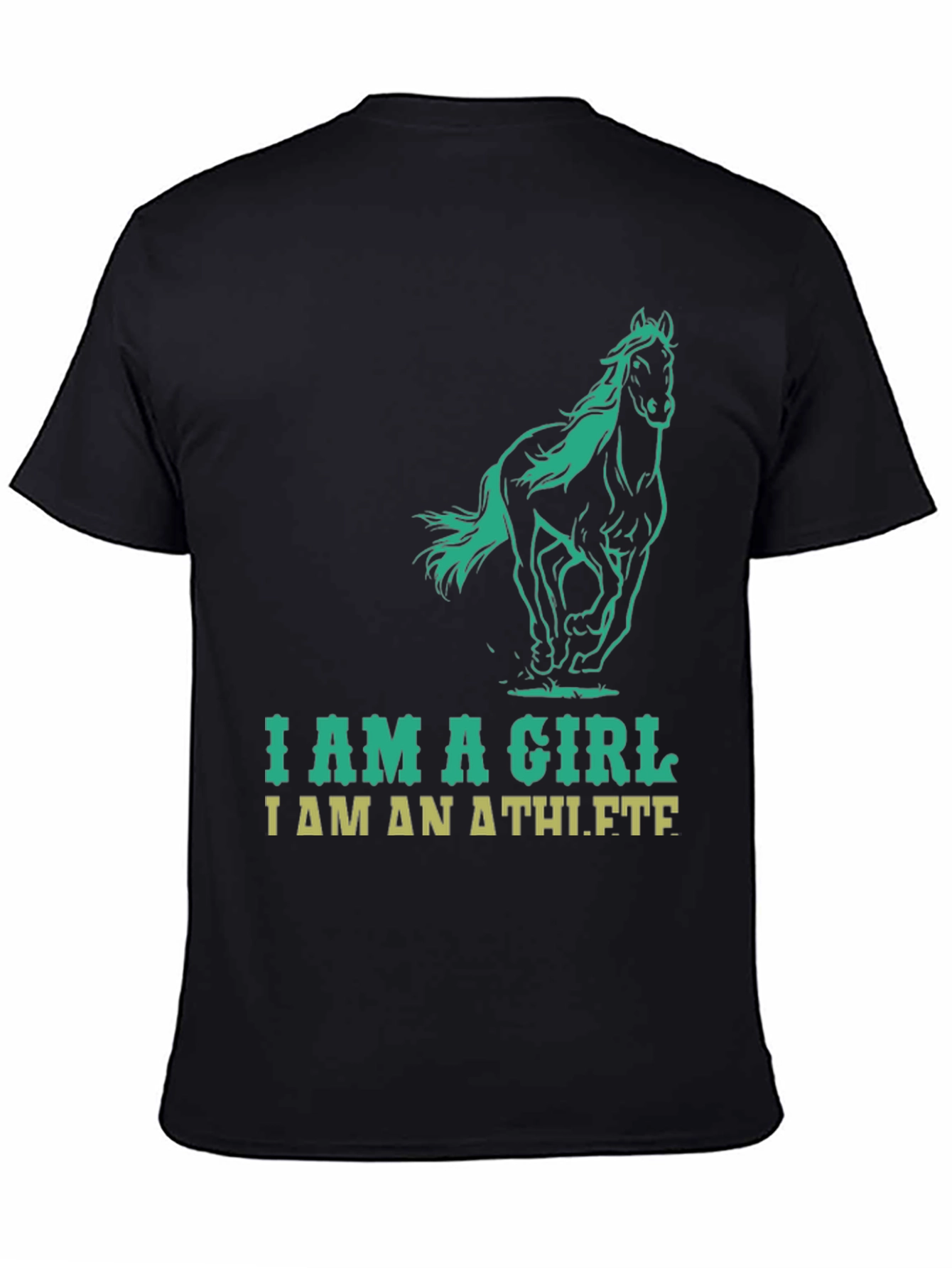 I Am A Girl I Am An Athlete T-Shirt