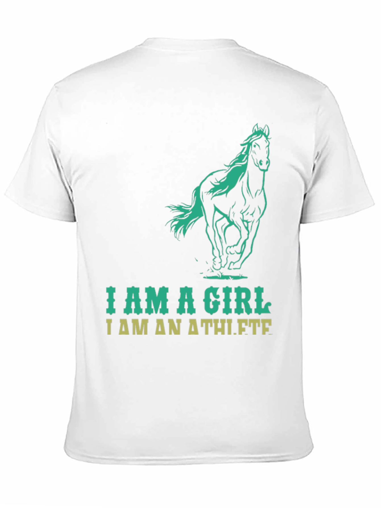 I Am A Girl I Am An Athlete T-Shirt