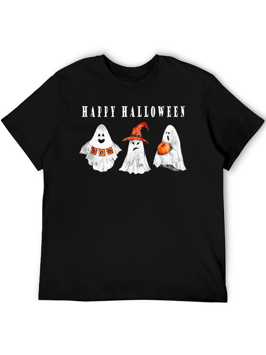 Happy Halloween Ghost T-Shirt