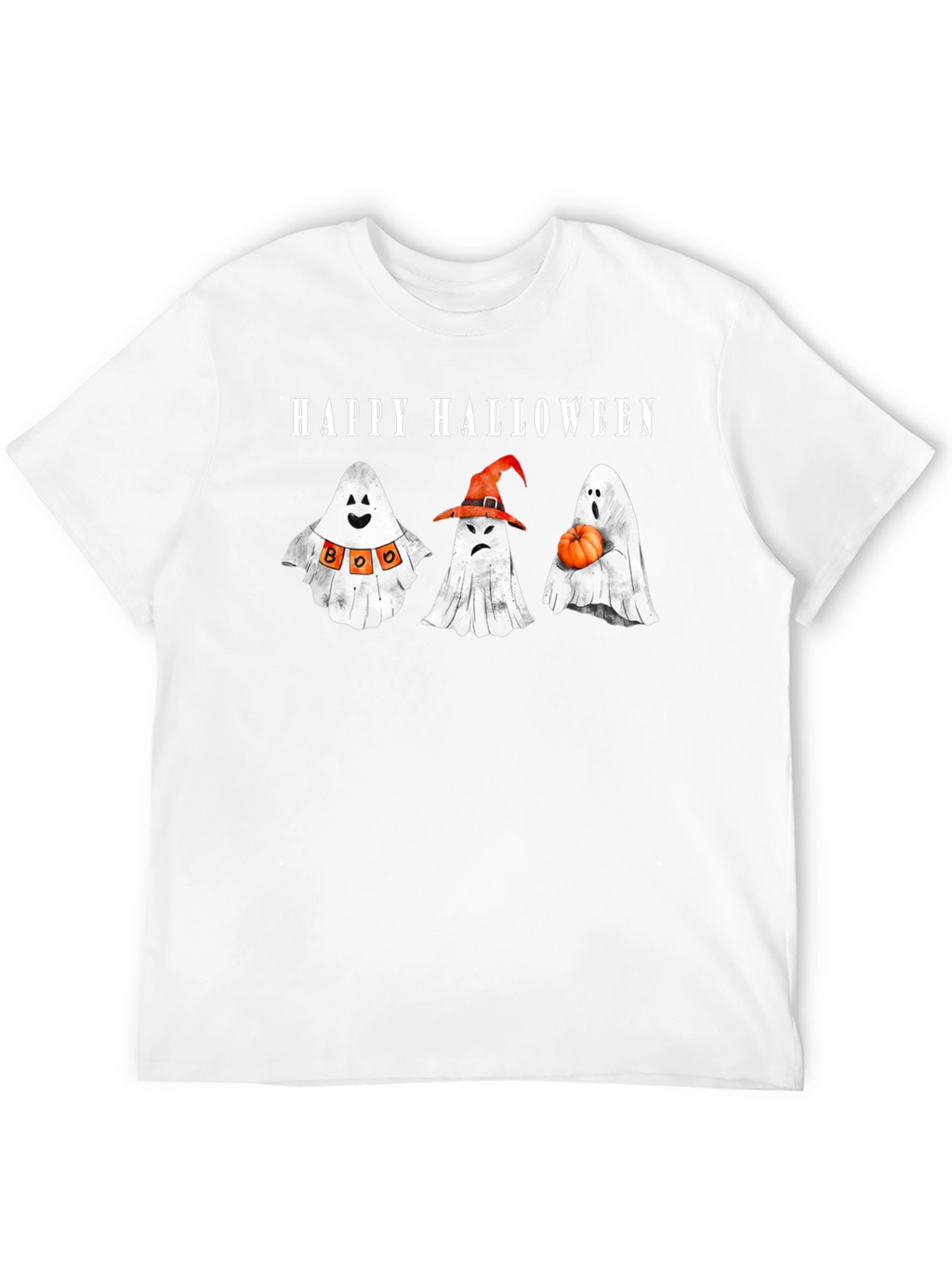 Happy Halloween Ghost T-Shirt