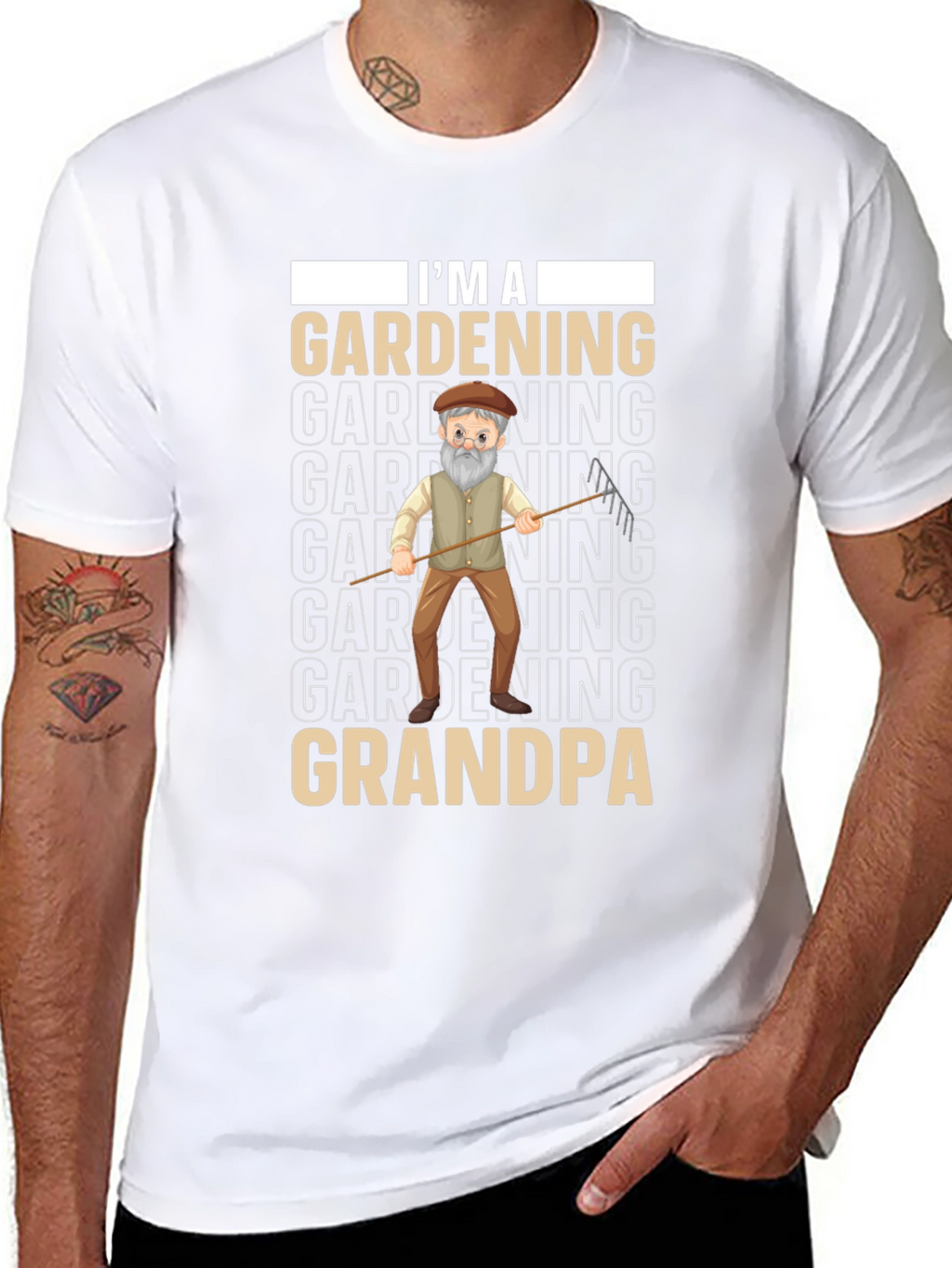 Gardening Grandpa T-Shirt - Perfect for Grandfathers
