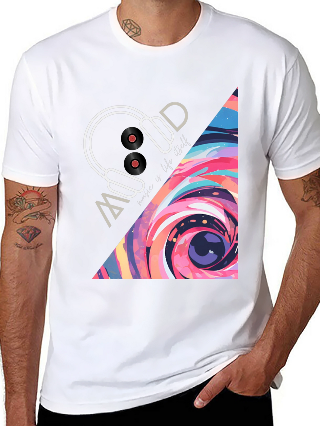 Music Is Life Itself Graphic Tee