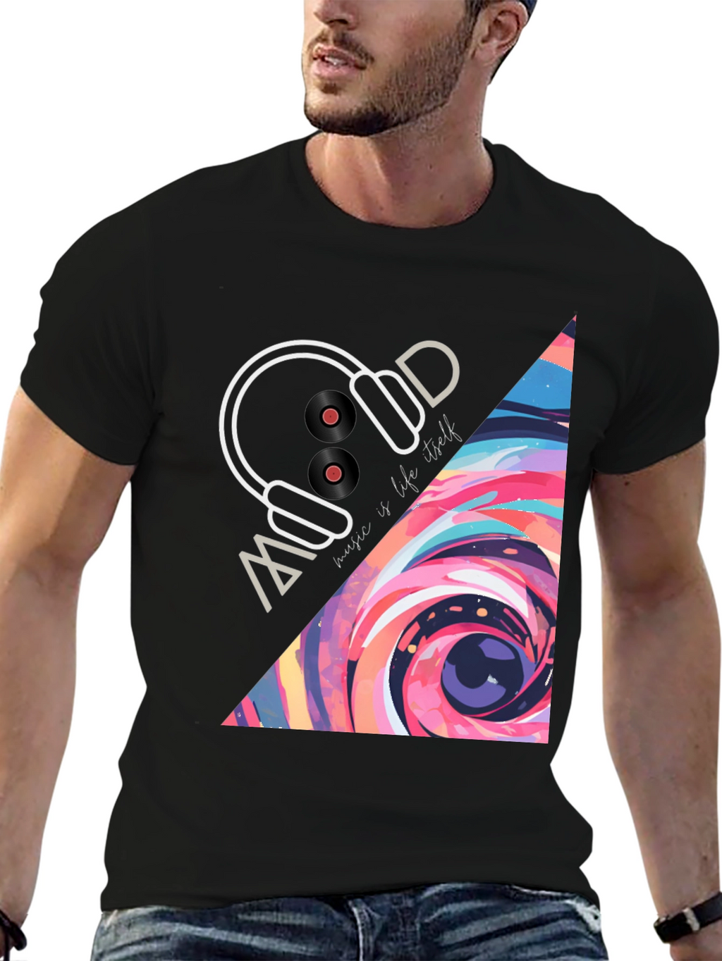 Music Is Life Itself Graphic Tee