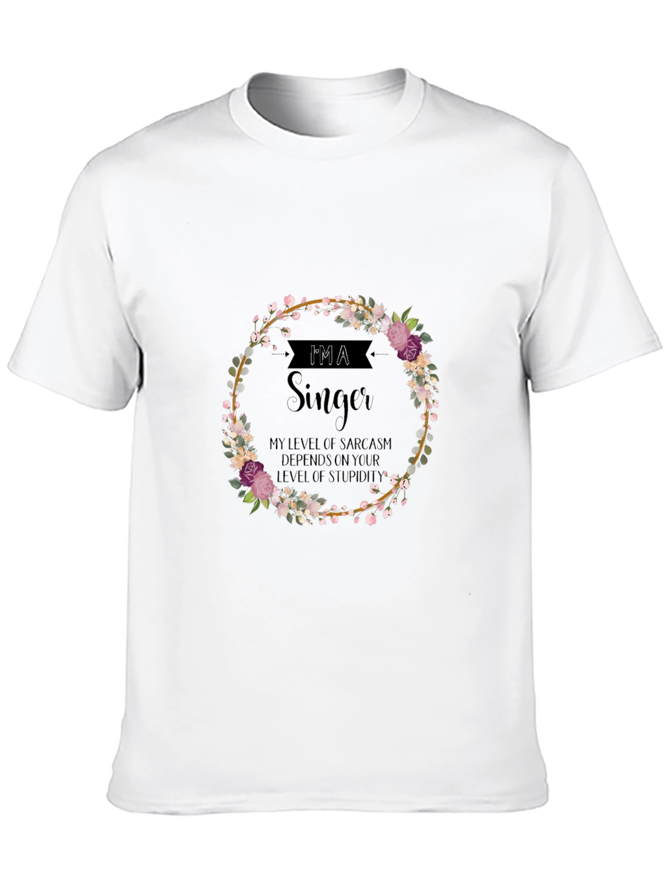 Im A Singer Sarcastic T-Shirt