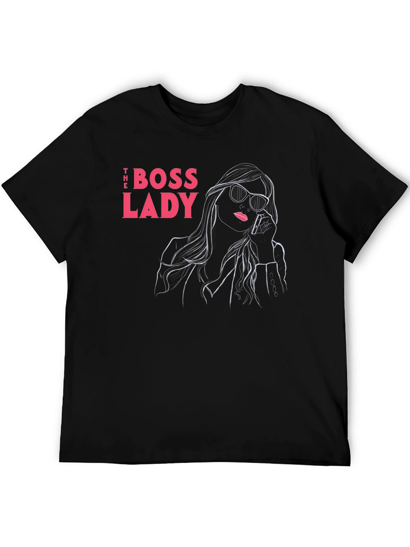 The Boss Lady Graphic T-Shirt - Black