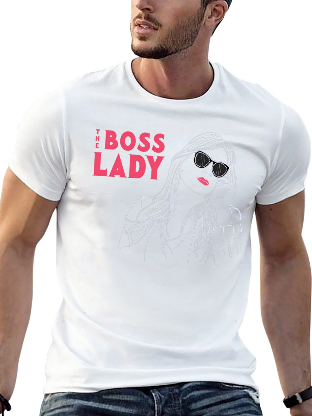 The Boss Lady Graphic T-Shirt - Black