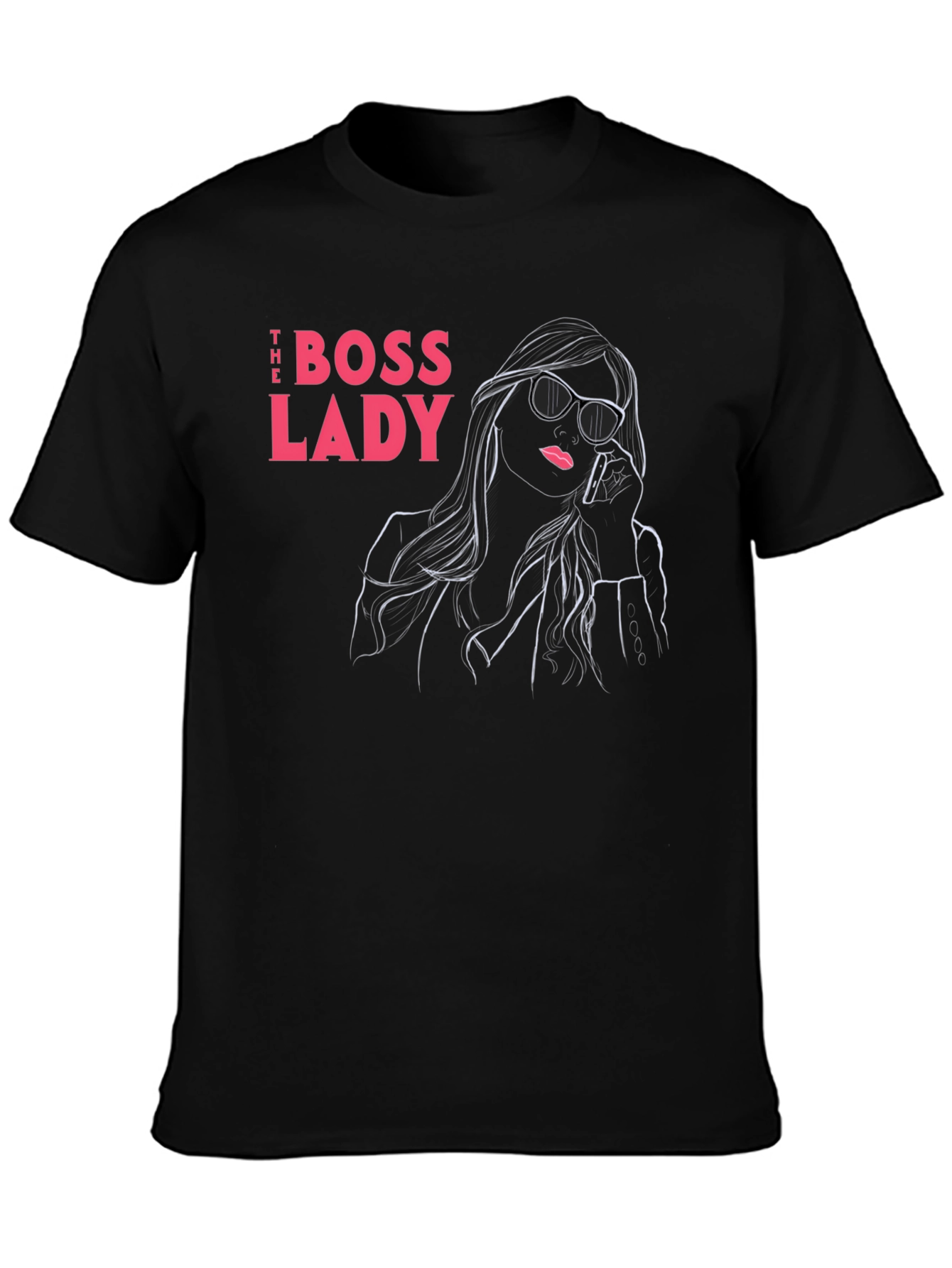 The Boss Lady Graphic T-Shirt - Black
