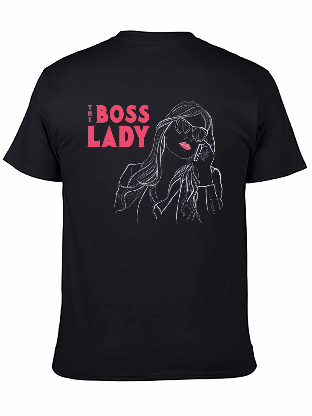 The Boss Lady Graphic T-Shirt - Black