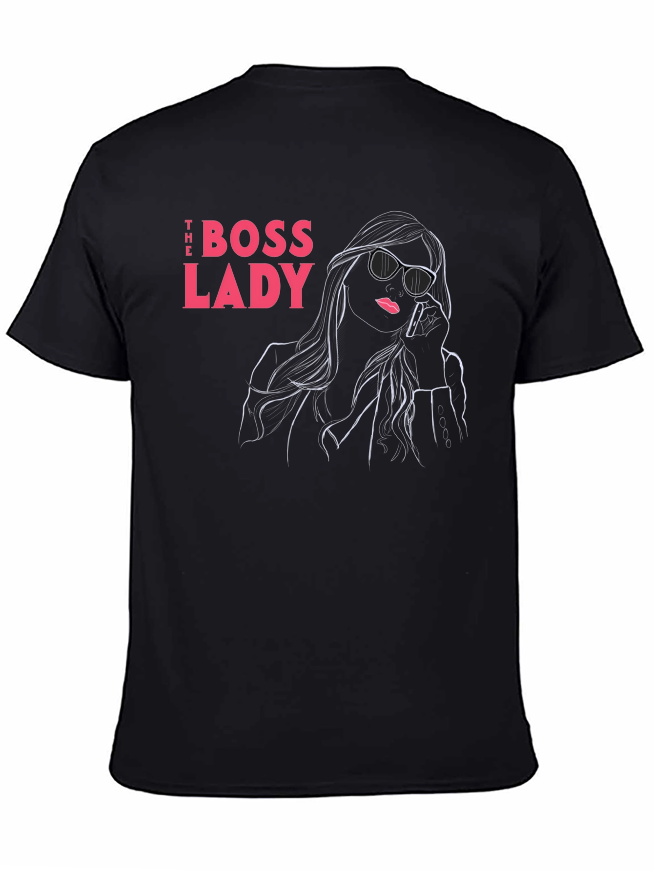 The Boss Lady Graphic T-Shirt - Black