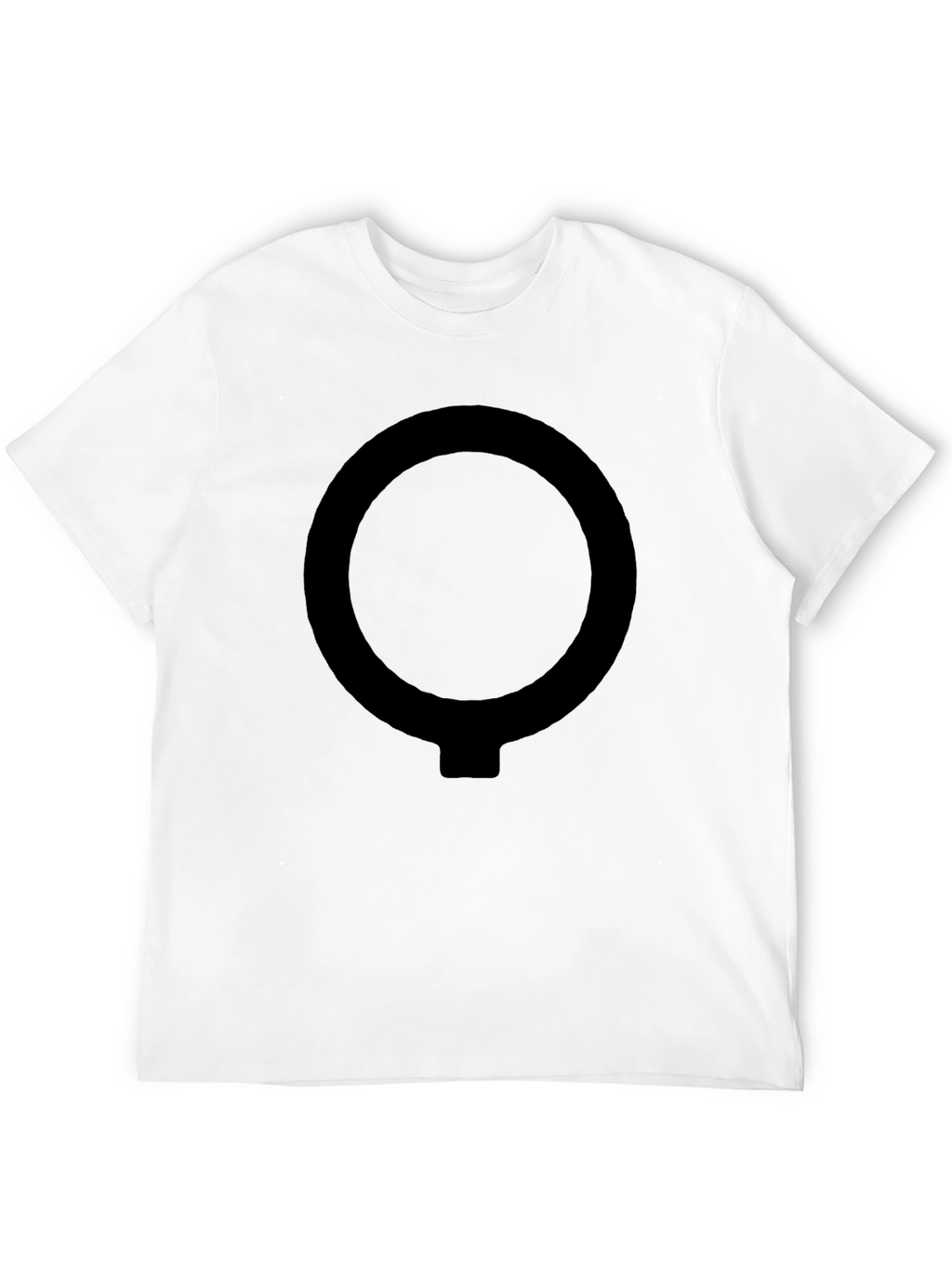 Modern O-Symbol Black T-Shirt