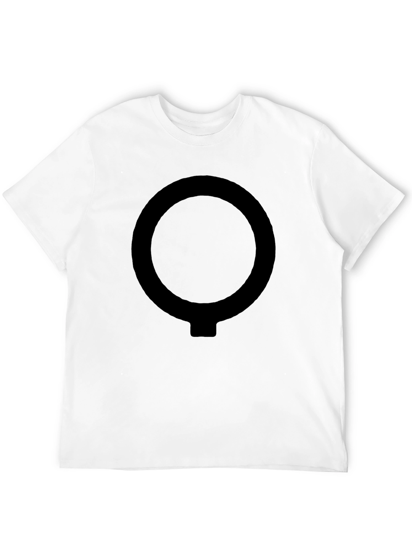 Modern O-Symbol Black T-Shirt
