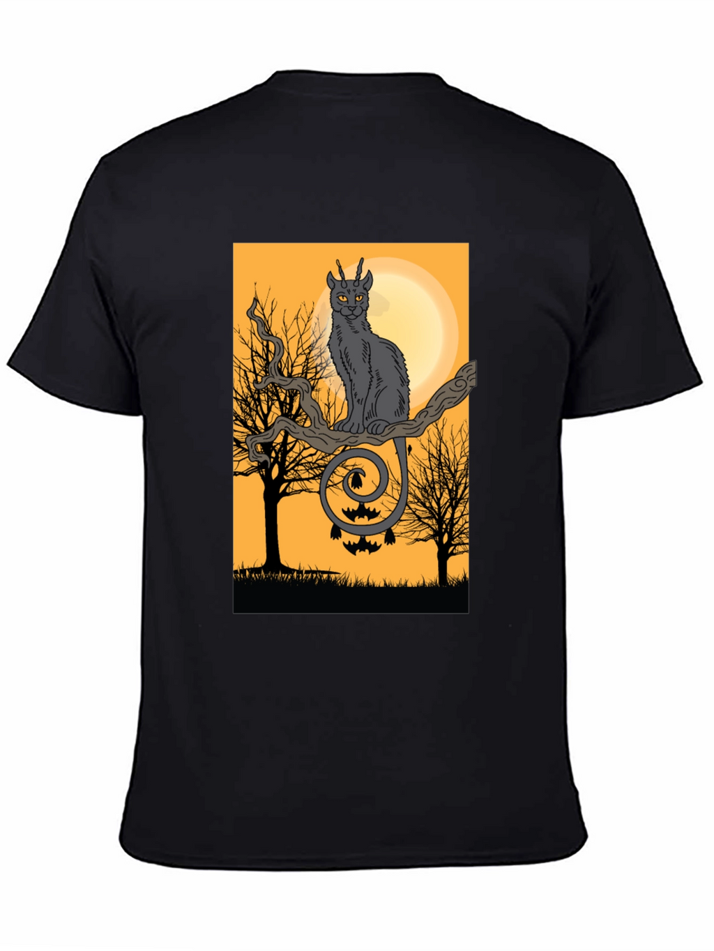 Halloween Cat T-Shirt - Spooky Season Apparel