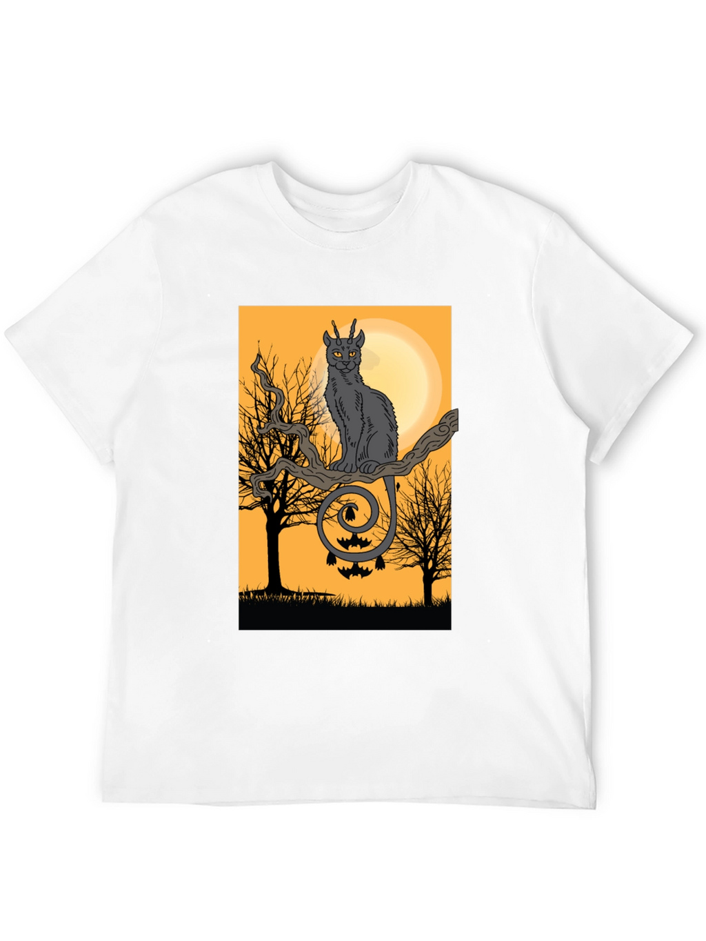 Halloween Cat T-Shirt - Spooky Season Apparel