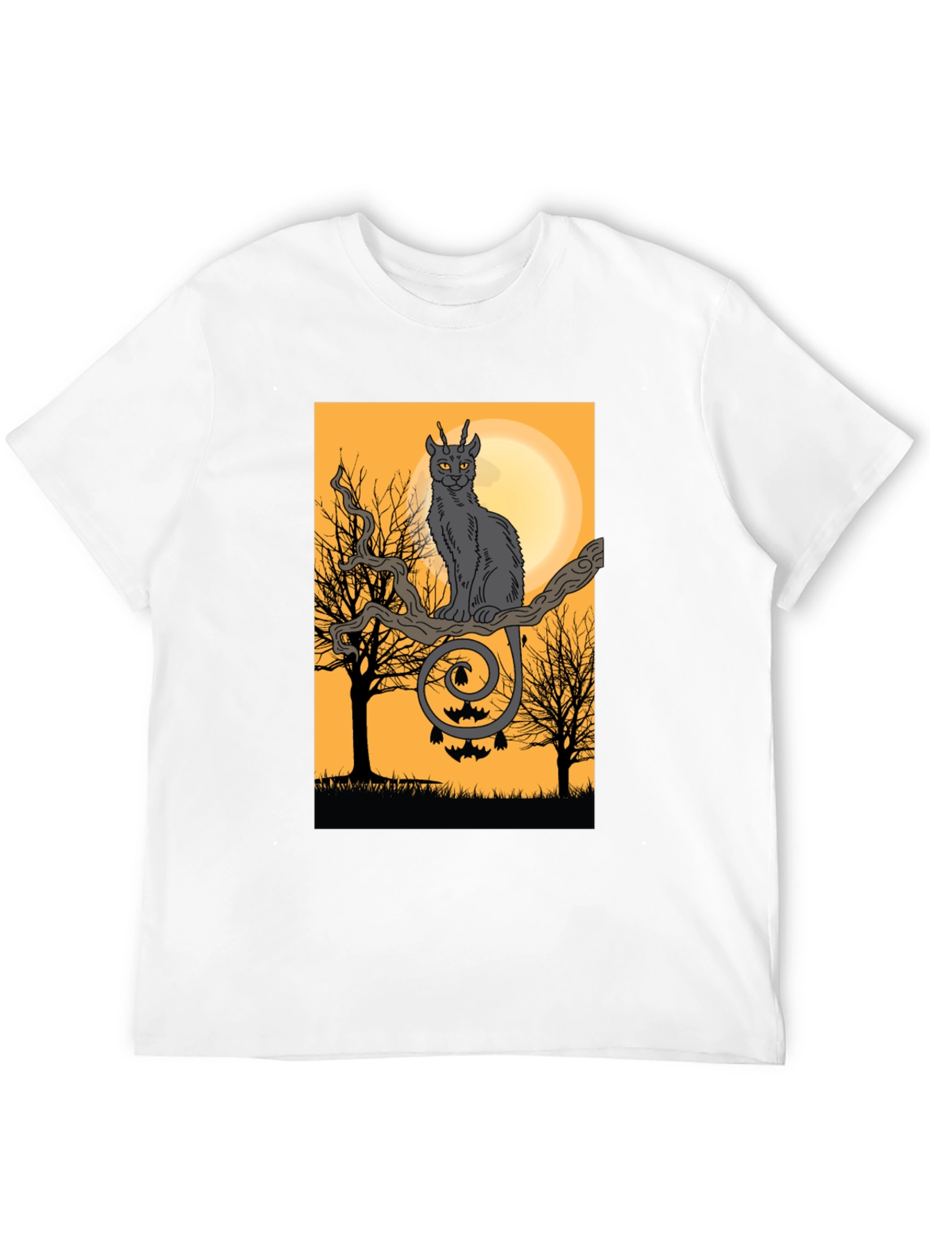 Halloween Cat T-Shirt - Spooky Season Apparel