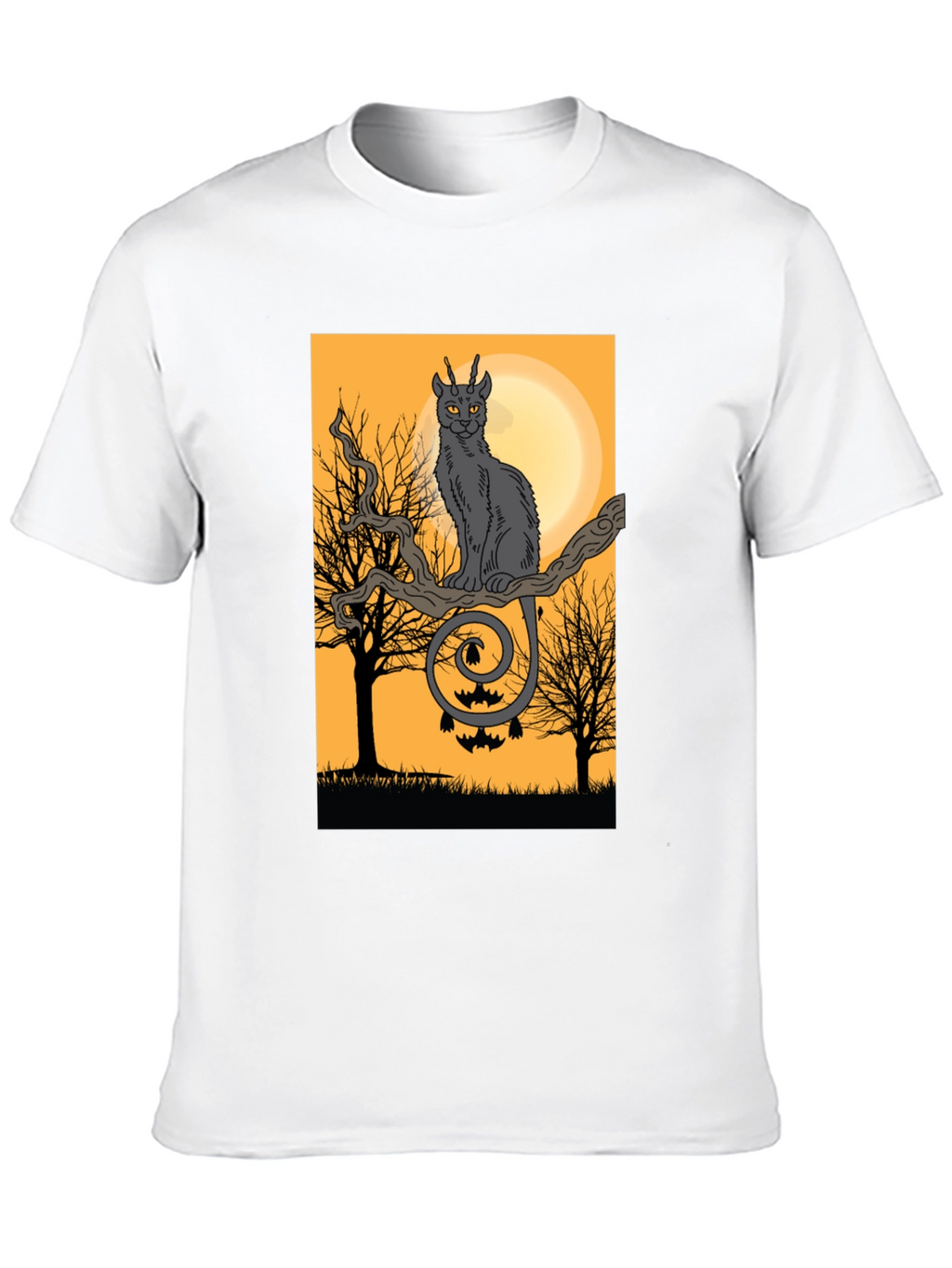 Halloween Cat T-Shirt - Spooky Season Apparel