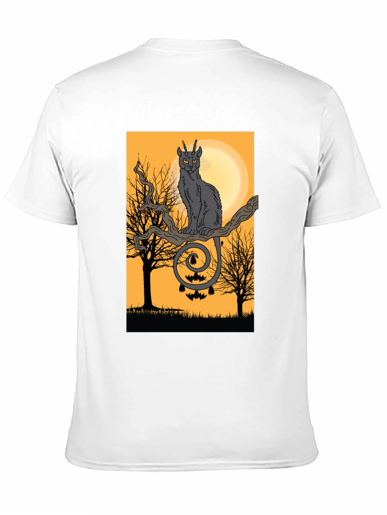 Halloween Cat T-Shirt - Spooky Season Apparel