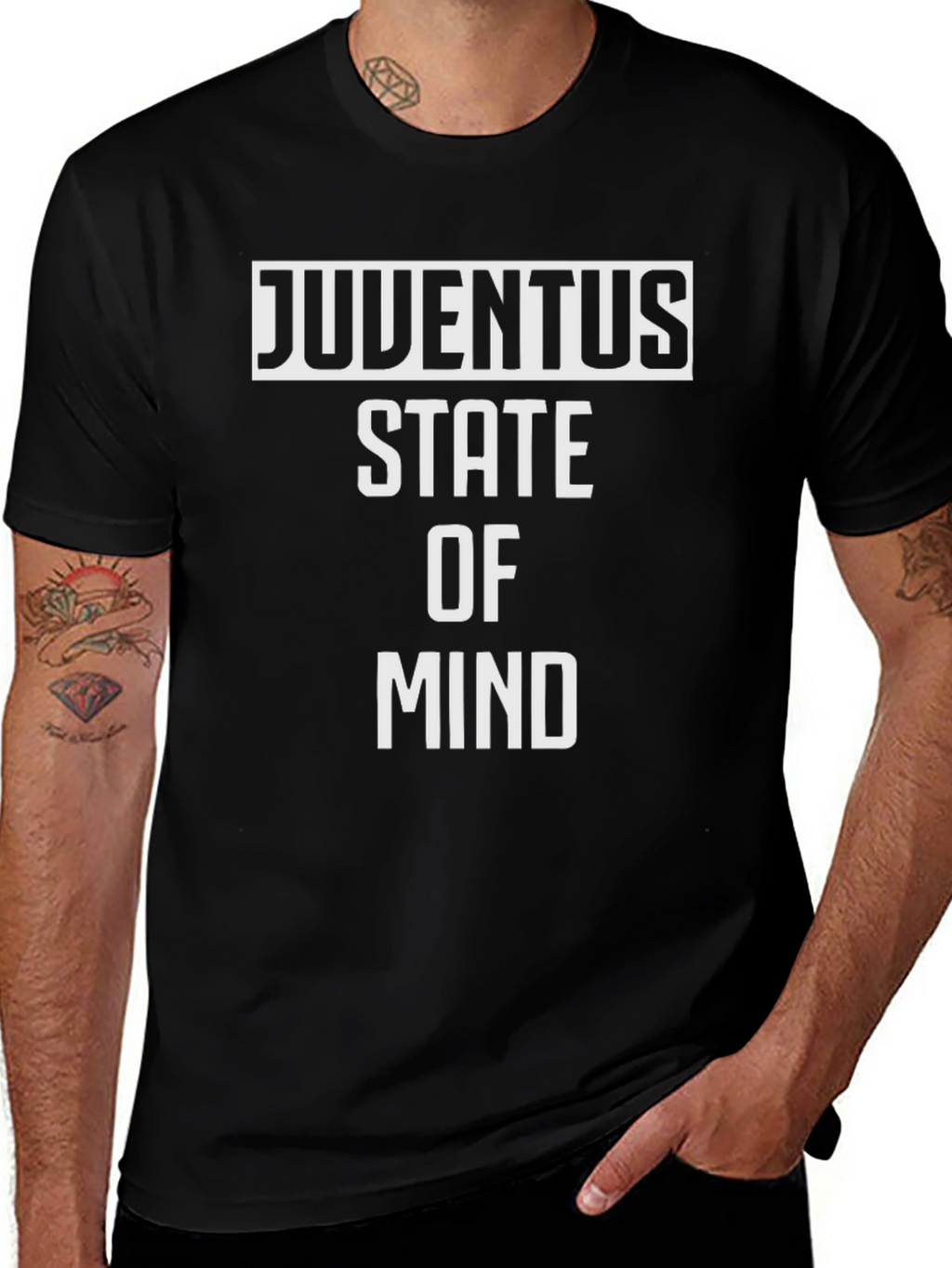 Juventus State of Mind Black T-Shirt