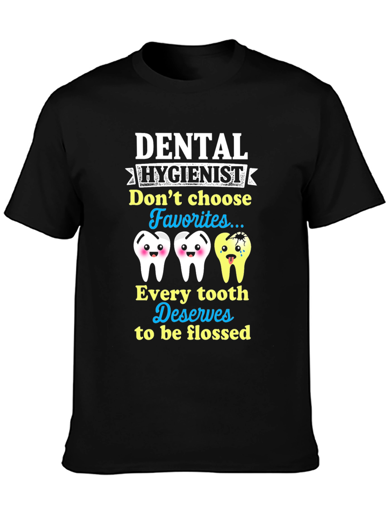 Dental Hygienist Teeth Floss T-Shirt