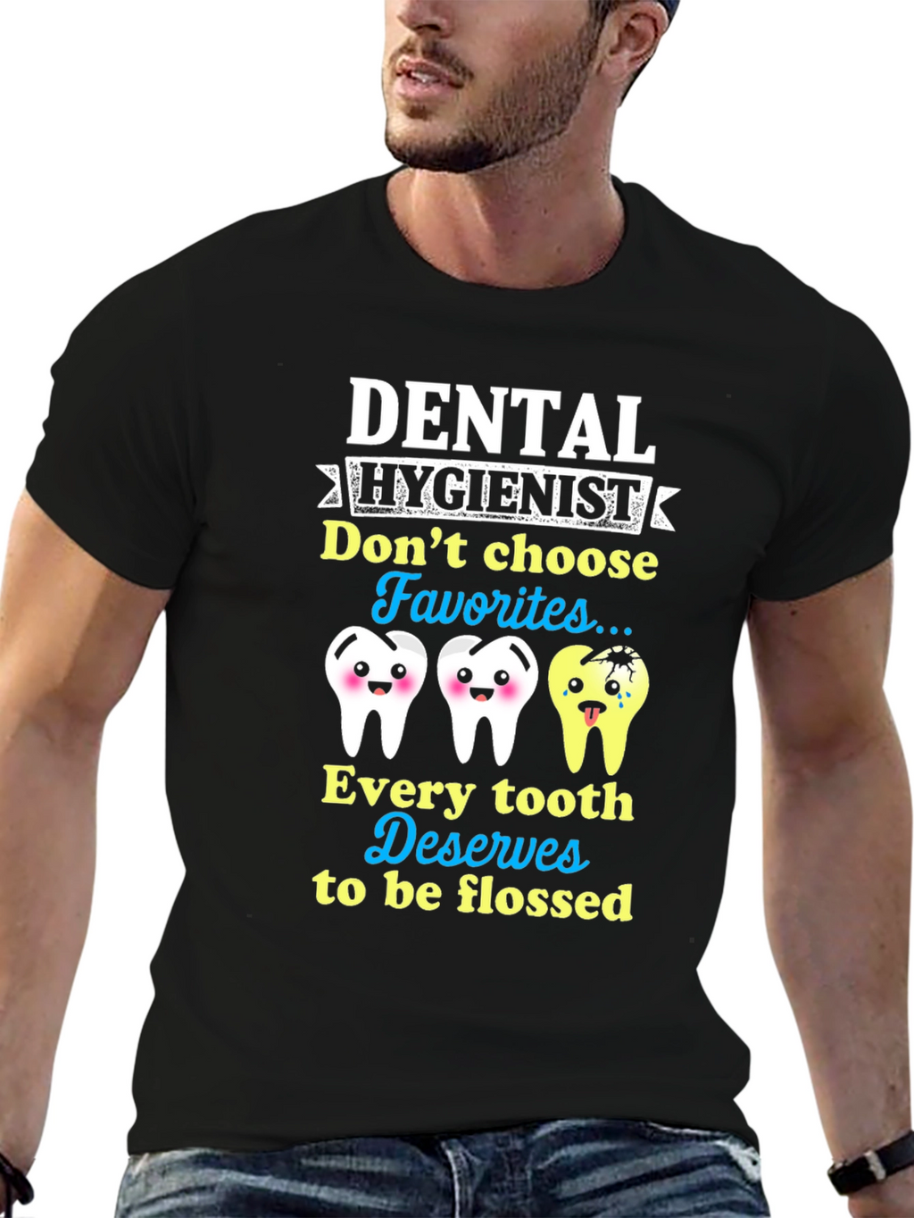 Dental Hygienist Teeth Floss T-Shirt