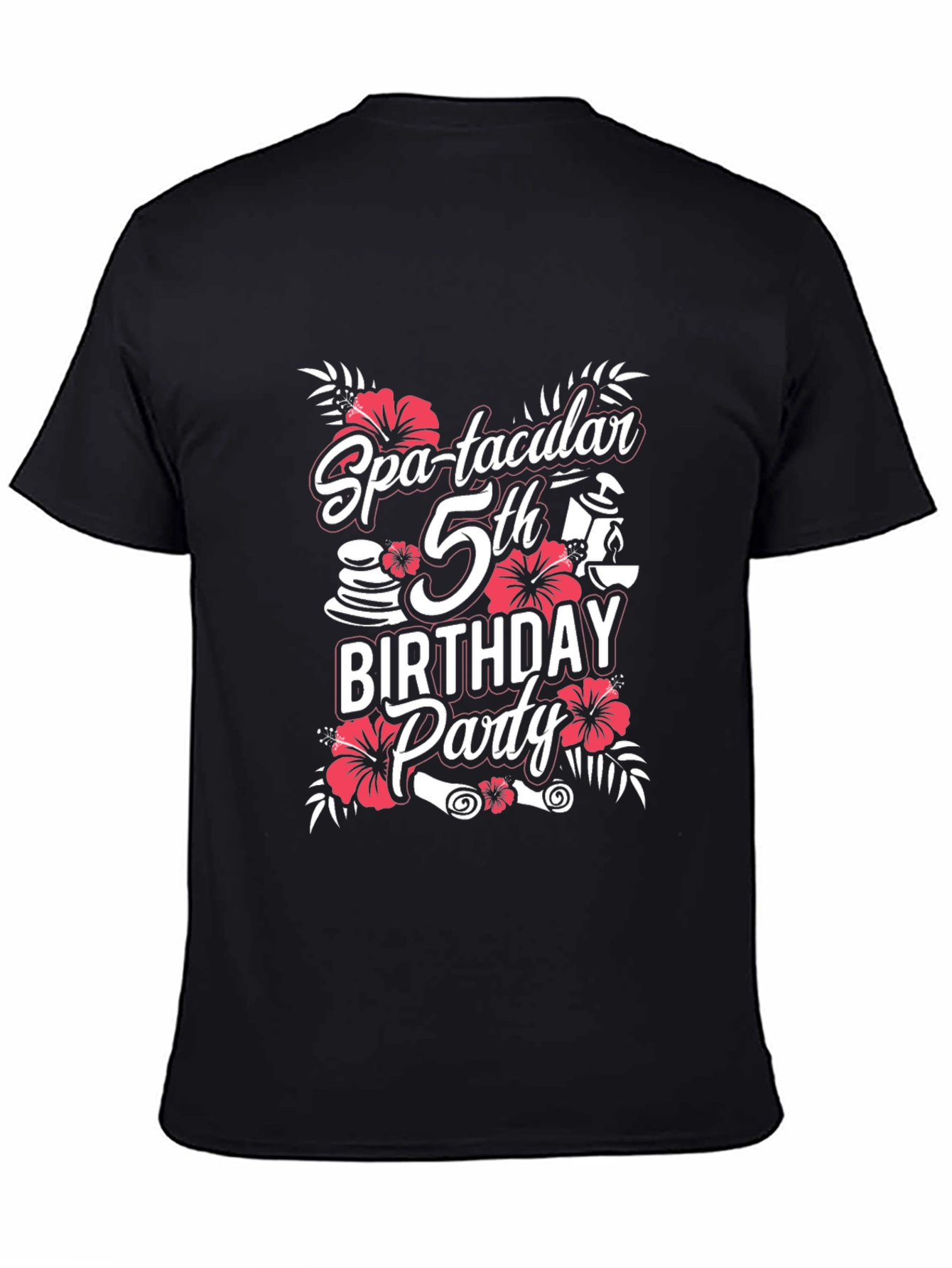 Spa-tacular 5th Birthday Party T-Shirt