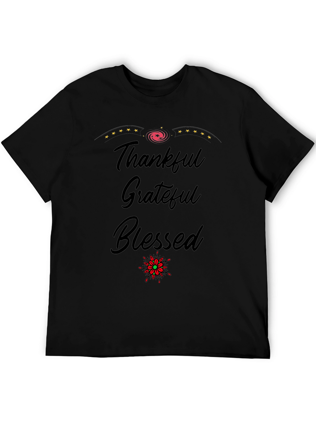 Thankful Grateful Blessed Graphic Tee