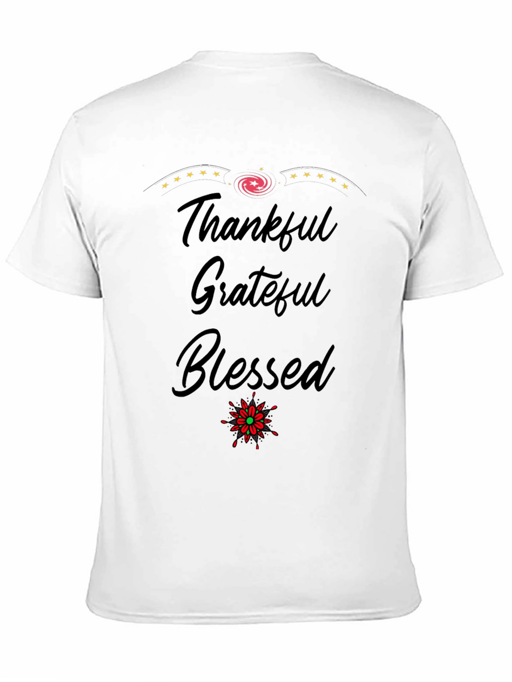 Thankful Grateful Blessed Graphic Tee