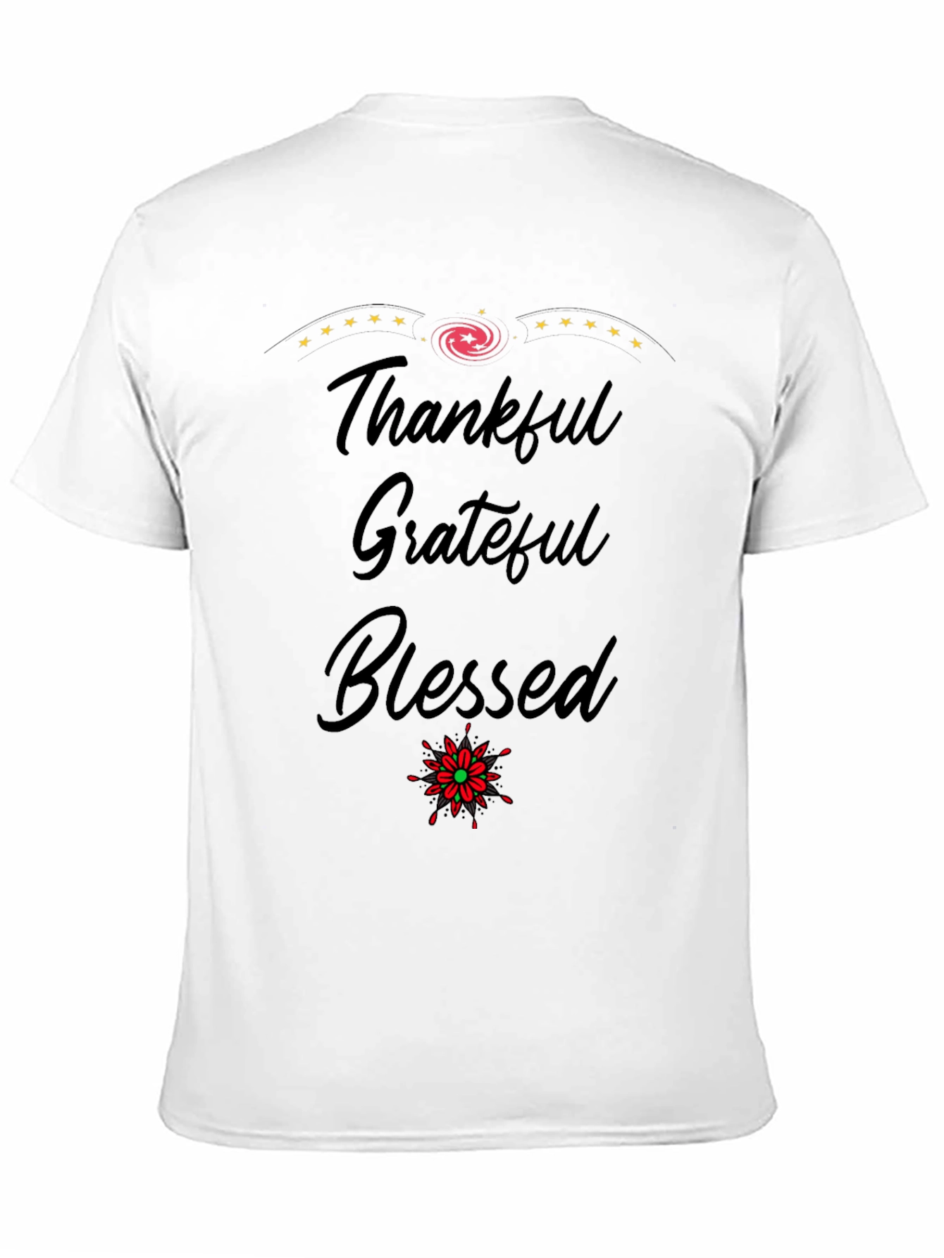Thankful Grateful Blessed Graphic Tee