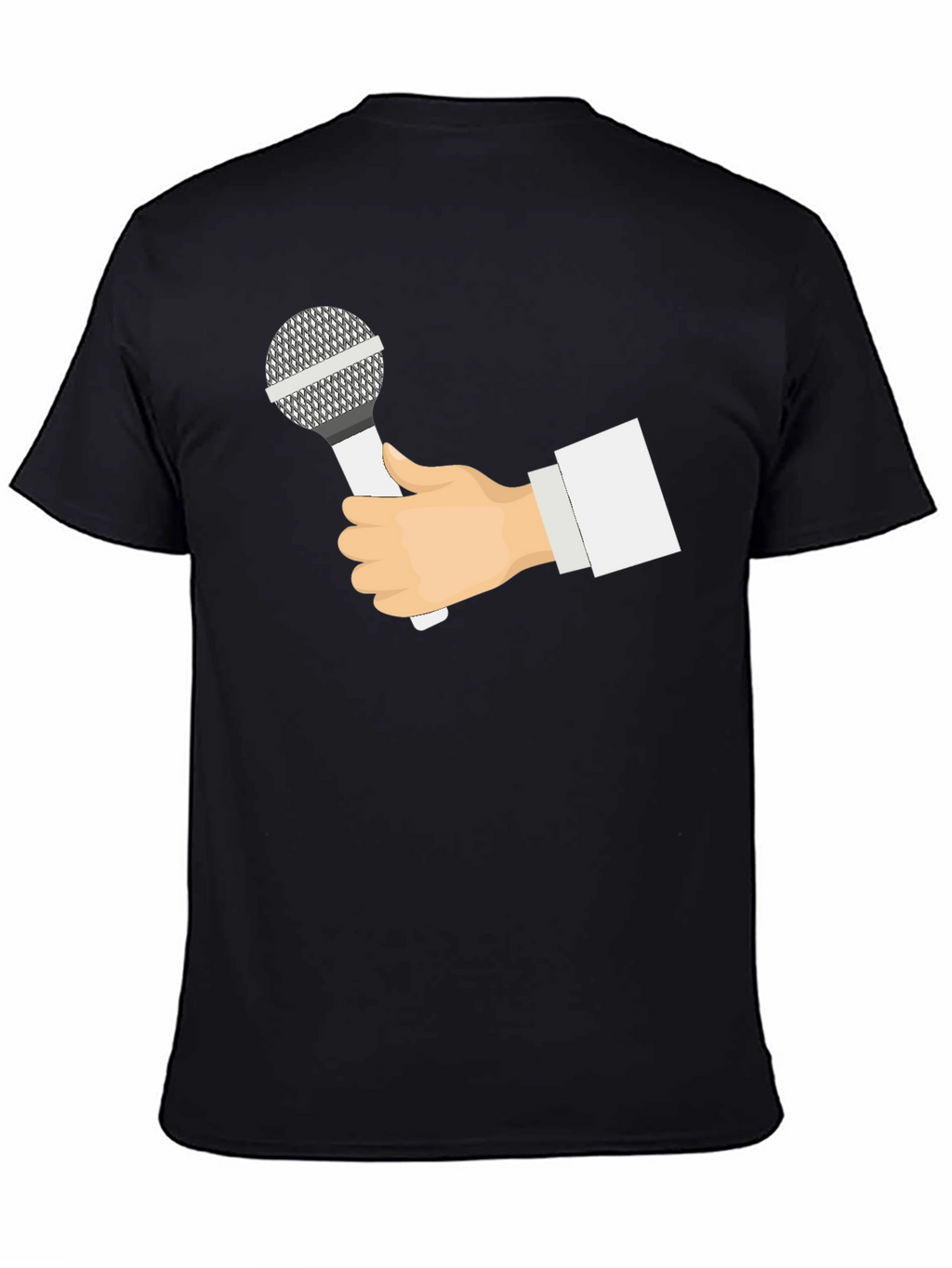 Mic Hand Black T-Shirt