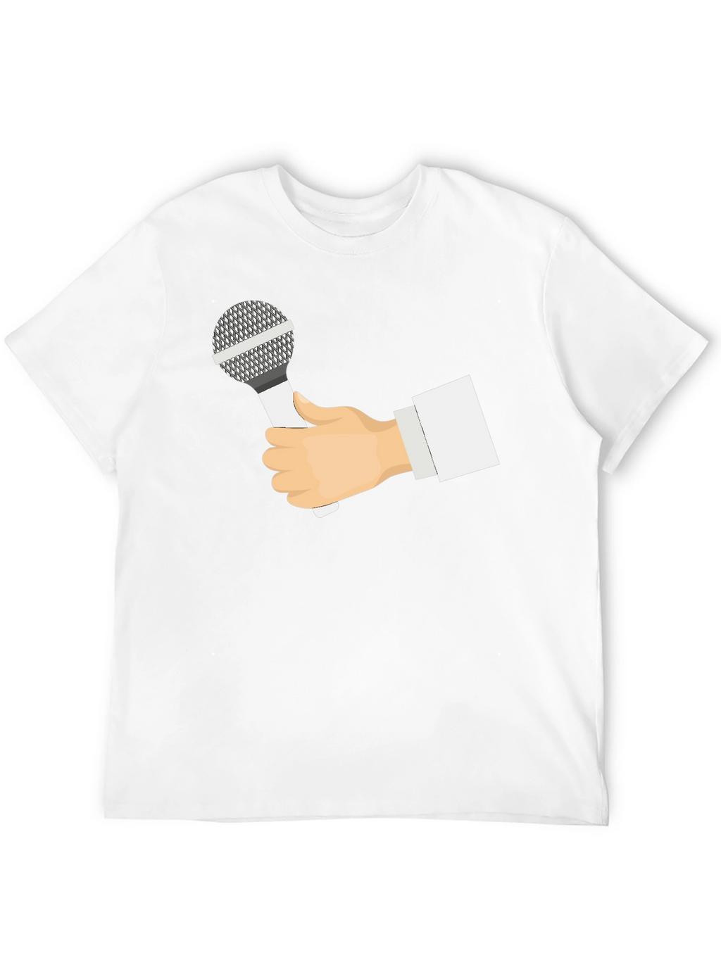 Mic Hand Black T-Shirt