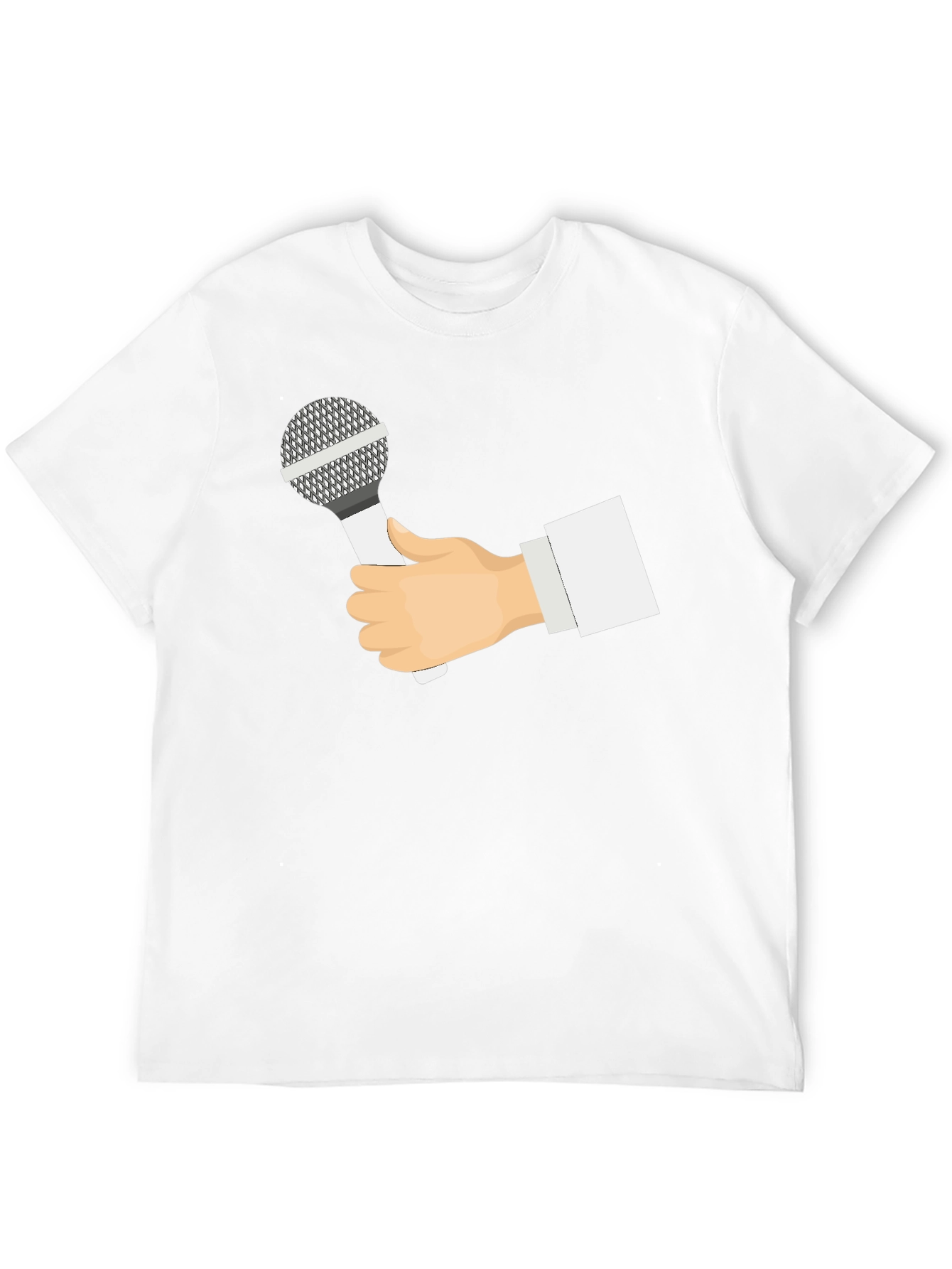 Mic Hand Black T-Shirt