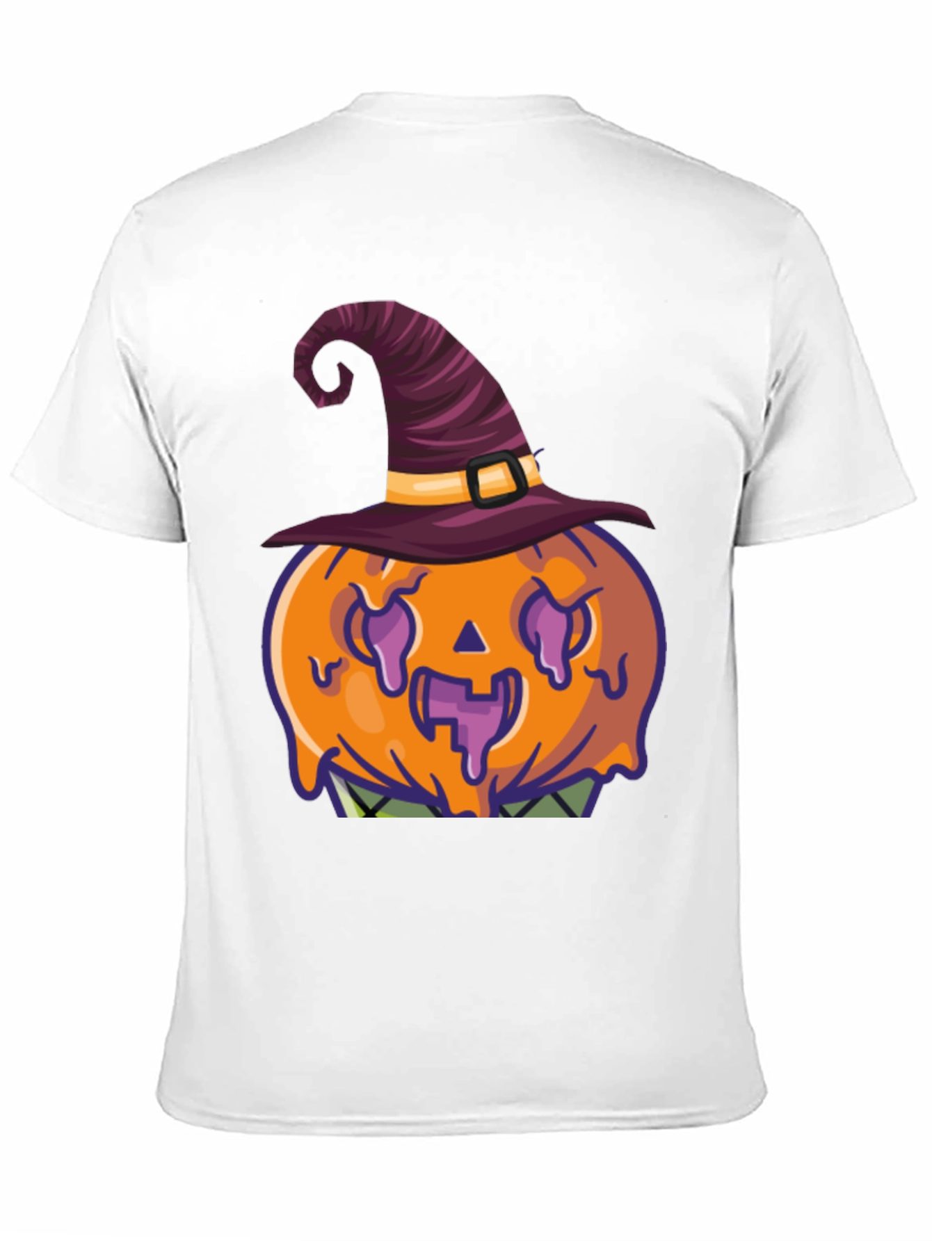 Pumpkin Witch Hat Graphic Tee